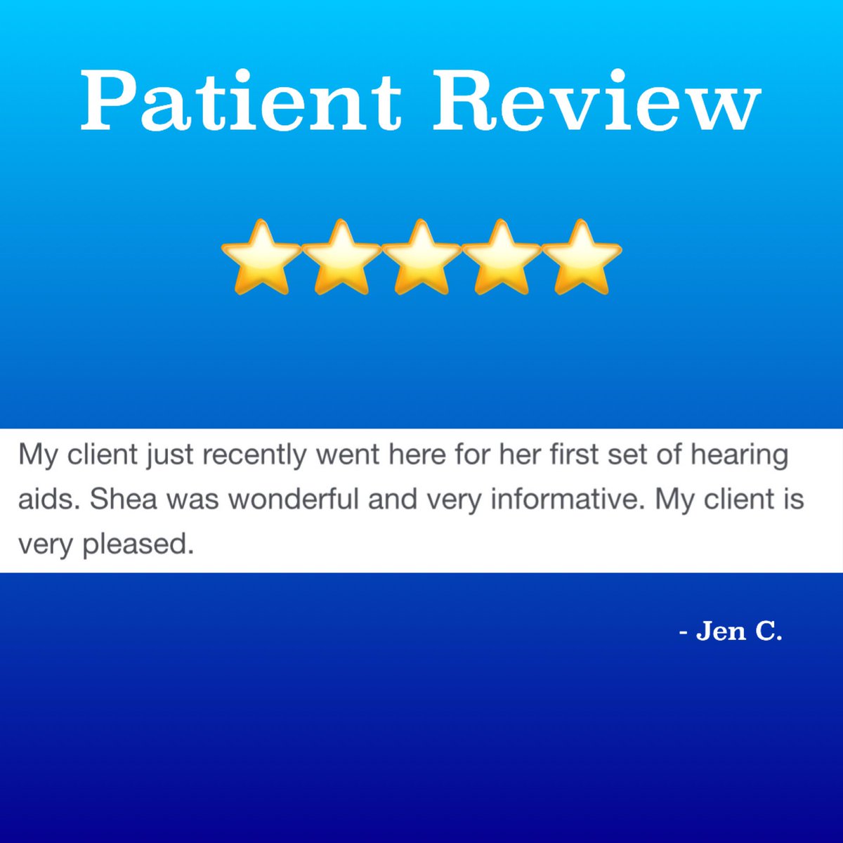 👂🎧🌟 #patientreview #feedback #audiology #hearing #audiologist #hearingloss #hearingaids #hearinglossawareness