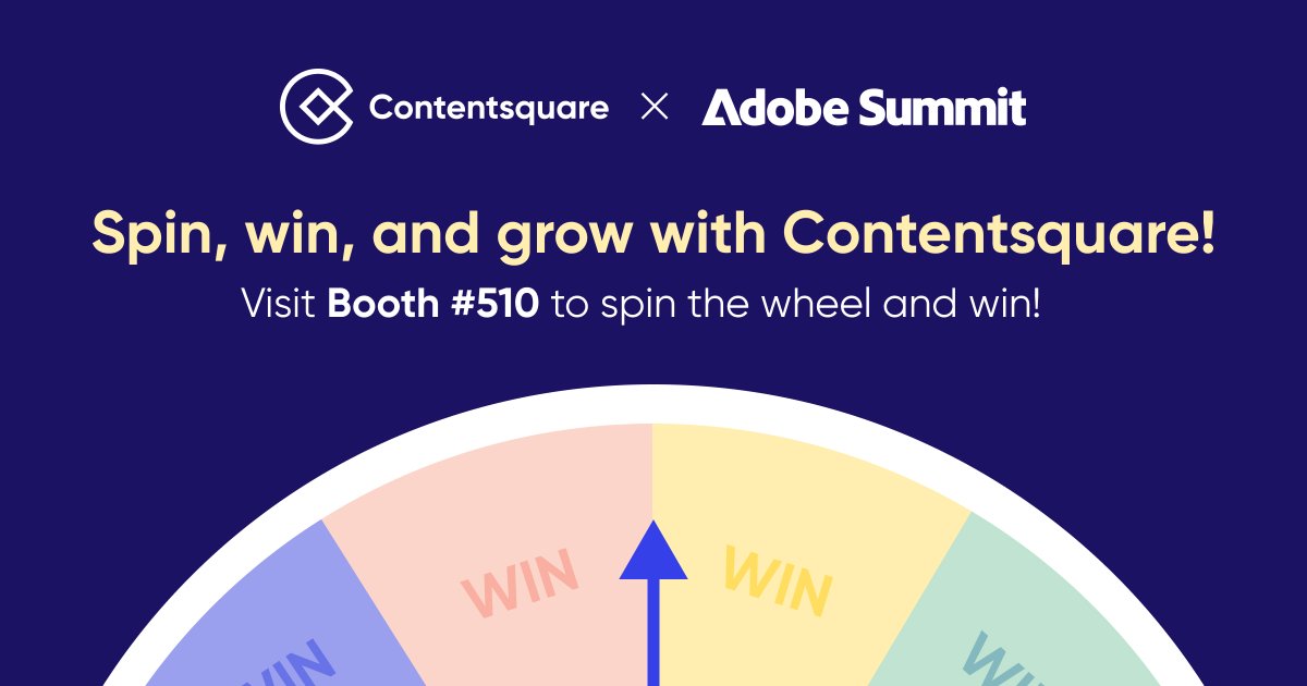 We're looking forward to seeing everyone back in-person at #AdobeSummit next week! Come by Booth #510 to spin the 'Wheel of Clicks' to win some swag and learn how we help brands drive growth, lower bounce rates and increase conversions.

okt.to/2skSbE

#AdobeSummit2023