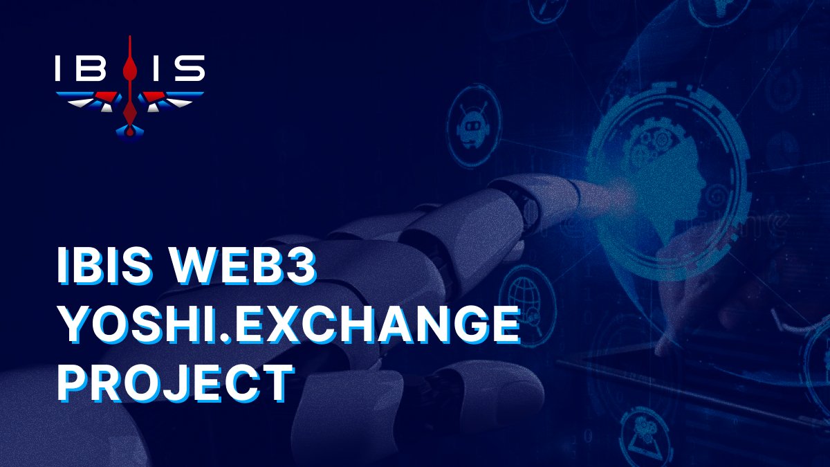 ibis_web3's tweet photo. IBIS Web3 #Yoshi.Exchange project is a turnkey solution for users to exchange and transfer tokens from blockchain to blockchain quickly and conveniently 📈

Contact us &amp; improve your experience of making money by providing liquidity 🔝
#ibisweb3 #blockchain #web3 https://t.co/8AtfWsmqbo