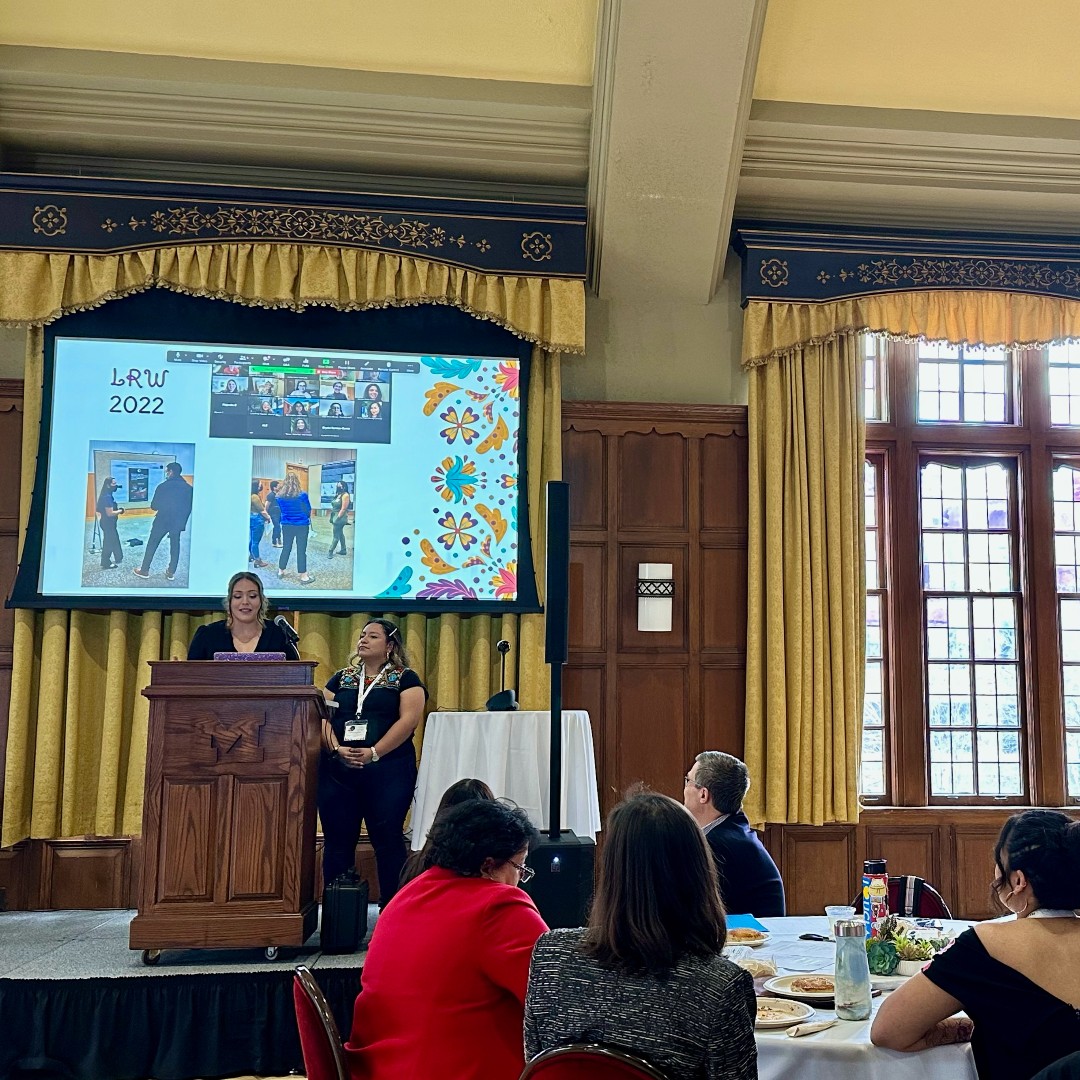 umichgradschool's tweet photo. Rackham is a proud sponsor of Latinx Research Week (3/13-3/16). Organized by Puentes, Latinx Research Week is a conference celebrating the scholarship of Latinx students, researchers, and faculty at U-M. 

Learn more &amp; register: https://t.co/5gRj2yQlWf 

#GradSchool #UMichDEI https://t.co/yP5fUqTCnD
