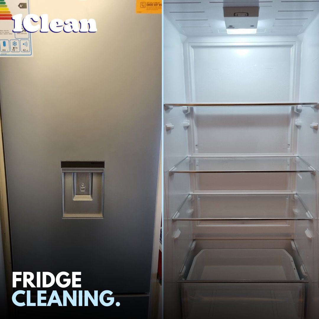 1clean_uk's tweet image. Our End of Tenancy cleaners made the fridge look brand new. ✨

Our team works efficiently and effectively to provide you with a sparkling clean home, guaranteed to leave a lasting impression. 💙

#cleaningservice #cleaninglondon #1clean #localhousecleaning #springcleaning
