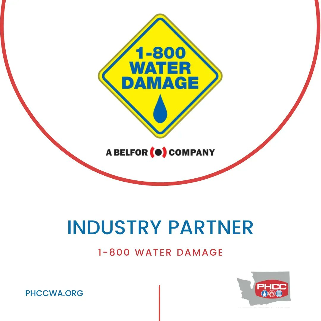 phccwa's tweet photo. Our Association relies heavily on the contributions of our many great partners in the industry.
Thank you so much to @1800WaterDamage for being a continuous sponsor of our meetings and events. We appreciate your generosity and your support.
#bestpeoplebestpractices #PHCCWA https://t.co/ziXFJzIJPO