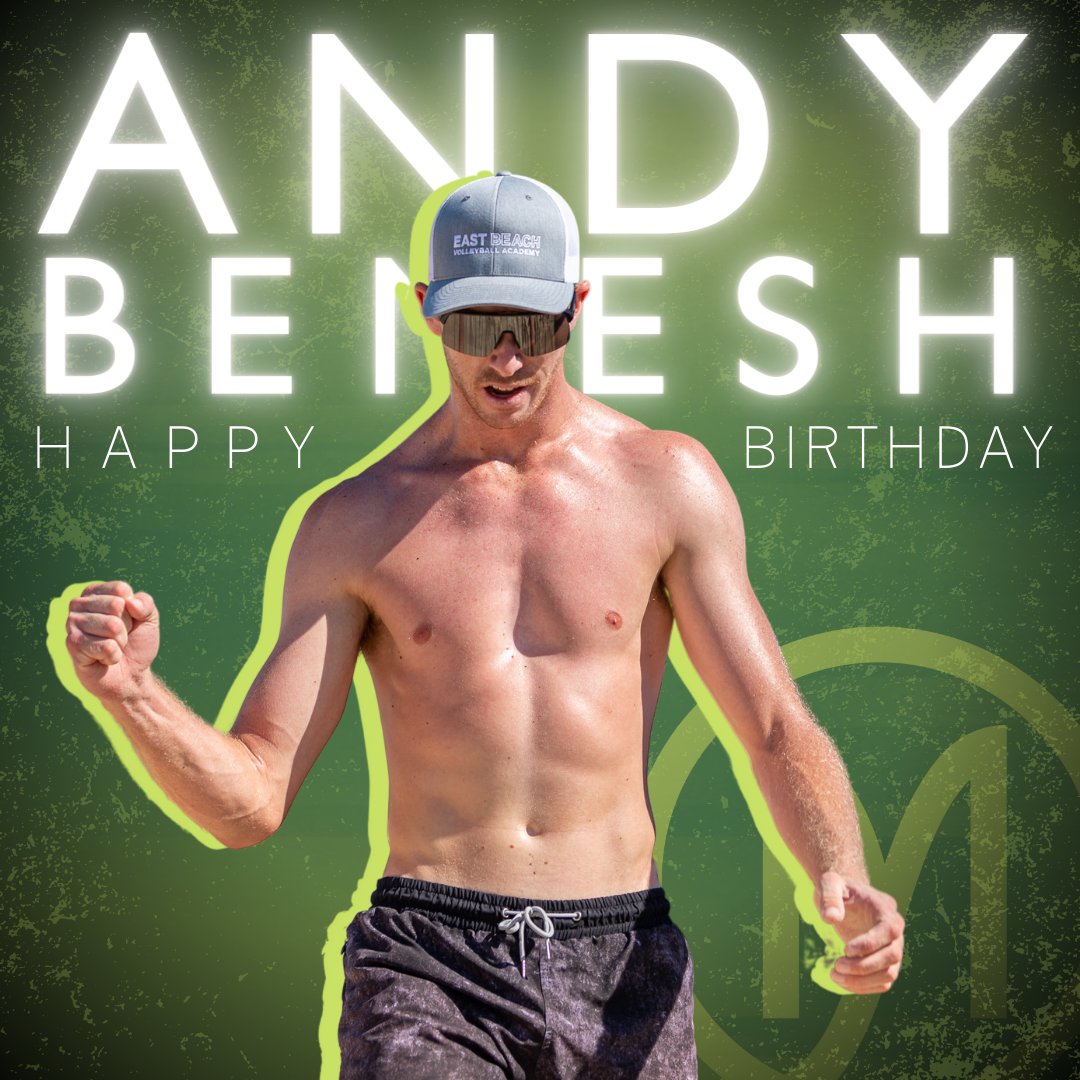 Moyal_Ent's tweet photo. Wishing Andy Benesh a very Happy Birthday and good luck this season! #HBD #MoyalMade 🎉 #USBV #BeachVolleyball #ProBeachVolleyball #AVPbeach https://t.co/3l1P4igZmb
