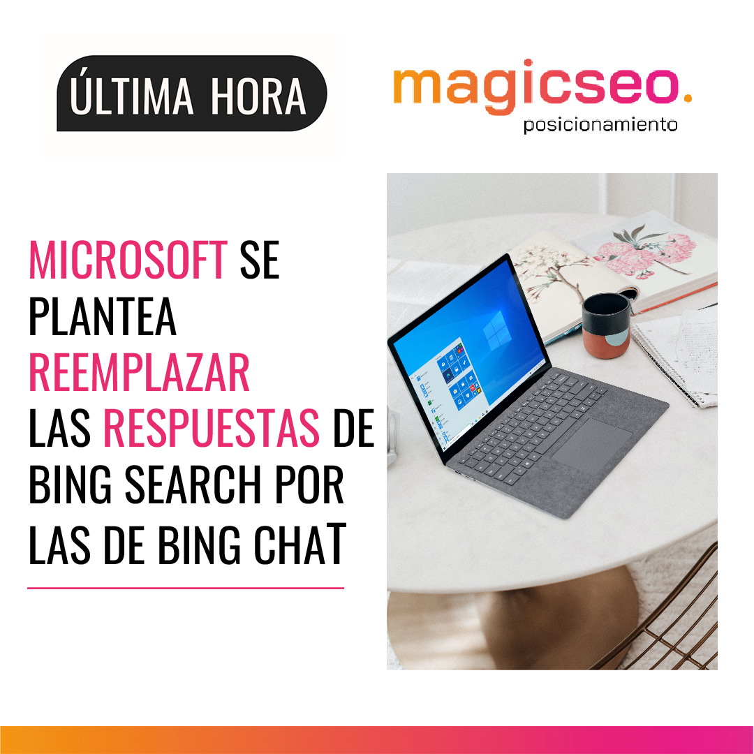 Este nuevo cambio es importante para editores, creadores de contenidos y profesionales del  #marketing y #SEO. Si Bing remplaza las respuestas de #BingSearch por las de #Bingchat, ten en cuenta que podría afectar a las tasas de clics y al #tráfico de tus #sitiosweb.