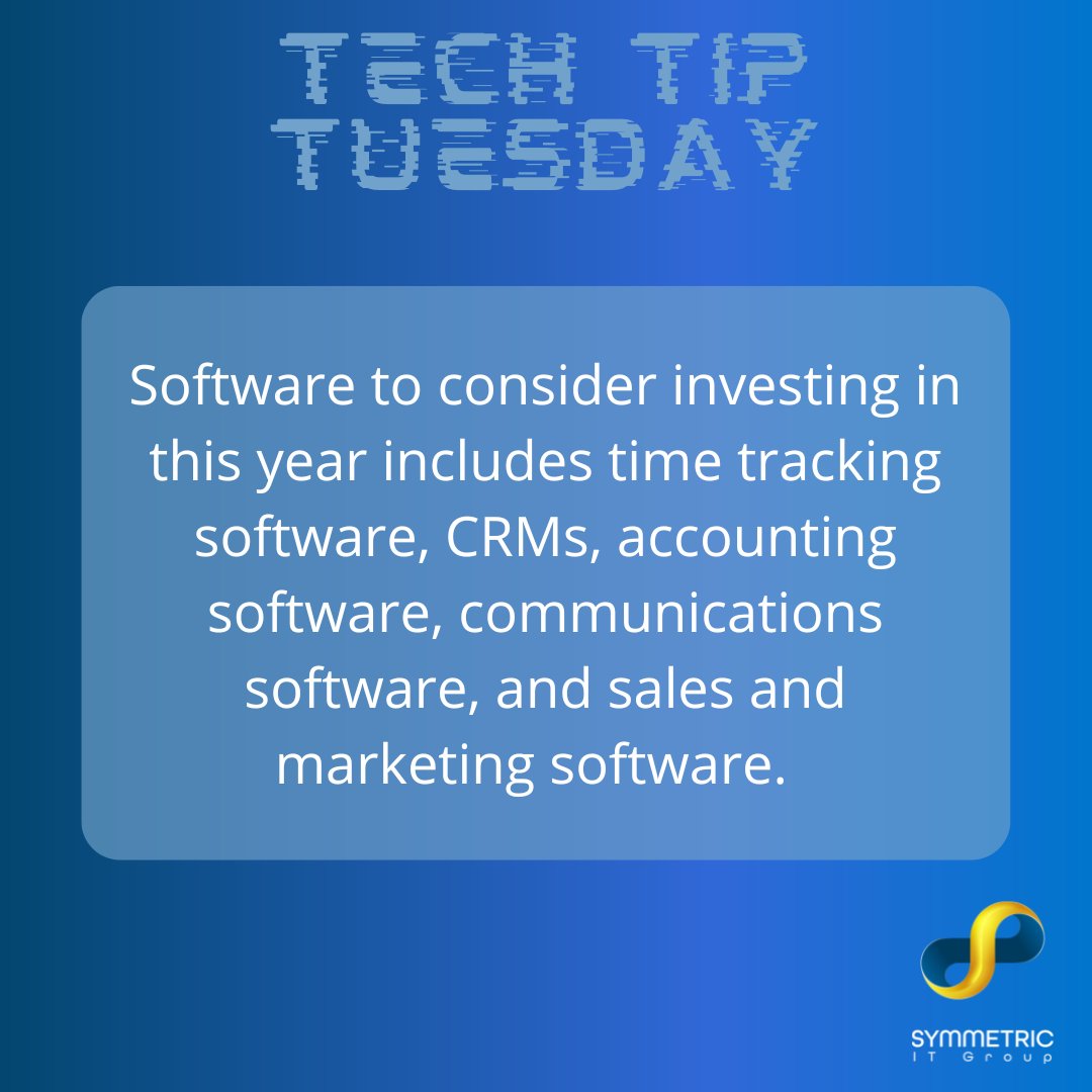 Symmetric_Group's tweet image. What have you invested in lately? 
#ITSoftware #TechTipTuesday