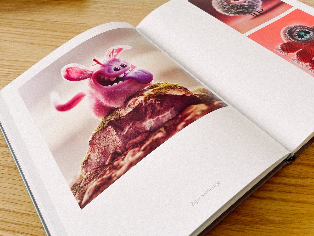 the book features some of the best 3d artists of our time. very humbled to be part of it 🙏