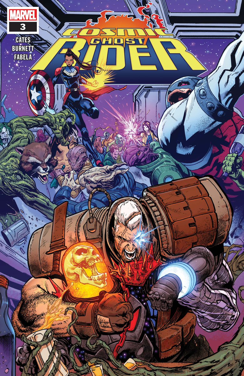 My CLZ Shake of the Day is Cosmic Ghost Rider #3. When I buy key issues they are usually for first appearances of characters no one cares about. This issue had the first appearance of an alternate GotG: Juggerduck, Iron Groot, Captain Marvel, Cable and Jubilee #ShakeYourCLZ