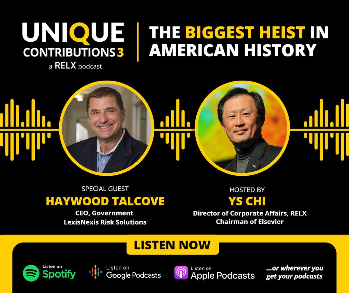 RELXHQ's tweet image. Listen to this insightful podcast episode where @HaywoodTalcove, CEO @LNRiskgov, discusses the systemic plundering of U.S. public government programs by fraudsters and cybercriminals: bit.ly/3ZHlBzp

#PandemicFraud #SNAPfraud #Cybercrime #RELXpodcast