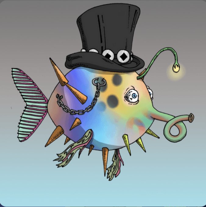 joedazzler_eth's tweet image. Well I finally did it! Used whatever creative juices I had to participate in the @CryptoMories #BuildAMorie challenge 🥰❤️💀
I have based mine off of my #SpikySpaceFish #LPH with his Color scheme and of course has to have the #Spikys on my #Famorie as well 🔥🫡
GM Web3 world 🤘🏻🫶🏻