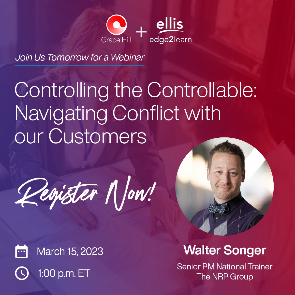 edge2learn's tweet photo. Are you registered for tomorrow's FREE webinar? There's still time. Join us for a great conversation with Walter. https://t.co/7d9Rib2Yji https://t.co/8NzSccbYey