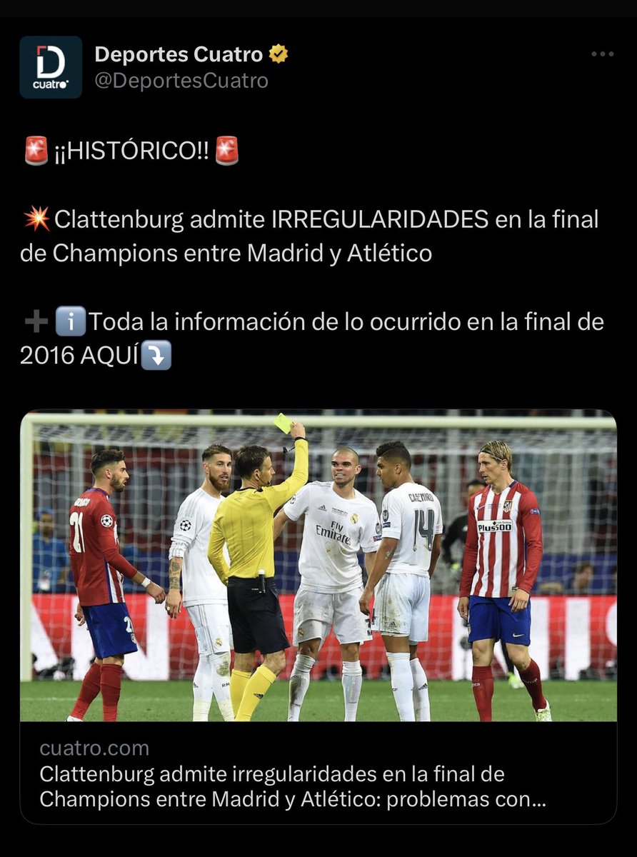 Llourinho's tweet photo. Muy TOP  las dos finales de Sergio Ramos en la Shempions. https://t.co/NGmOjWB2am