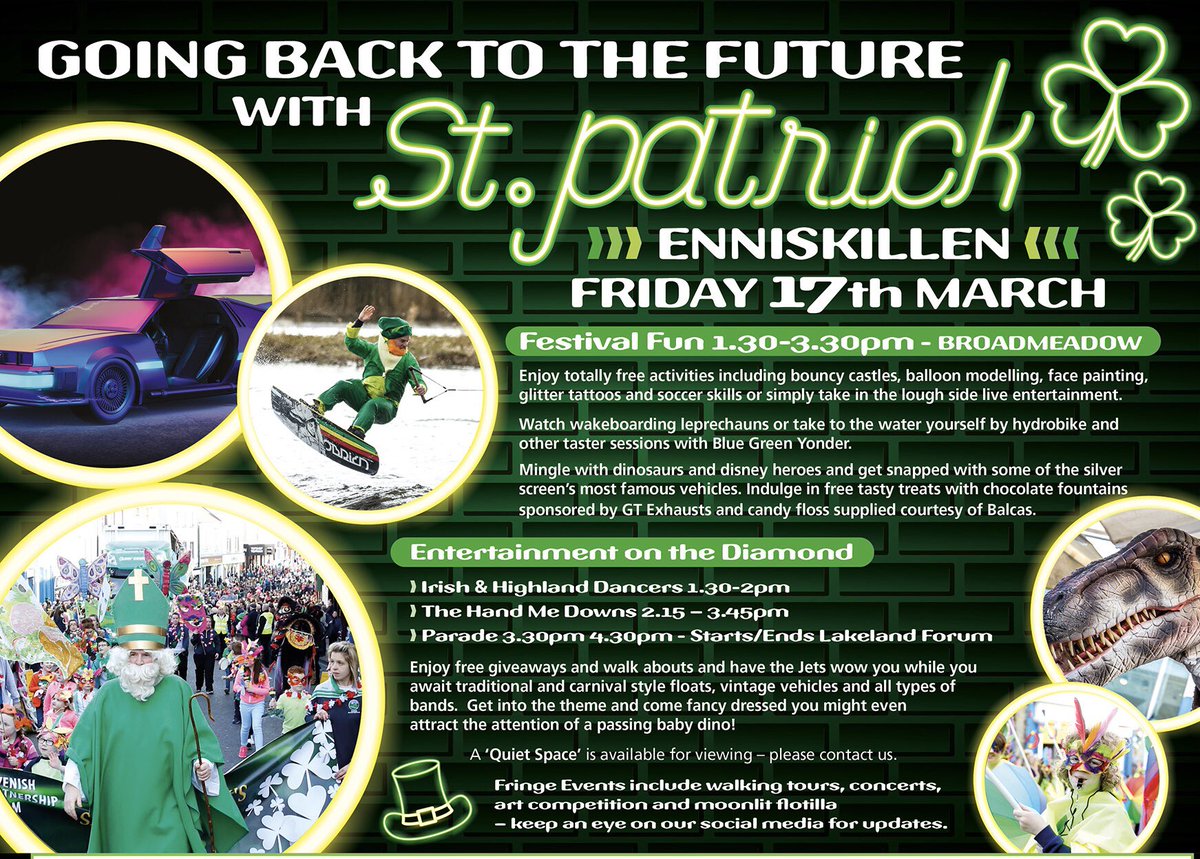 balcastimber's tweet photo. Our Enniskillen office is closed Friday, 17th March 2023 for #StPatricksDay
Instead you will find us supporting our local community @thestpatrick giving out real and candy floss trees!!!
We reopen as normal on Mon, 20/3
#treesareourfuture
#balcasinthecommunity https://t.co/NwSB3q7Eog