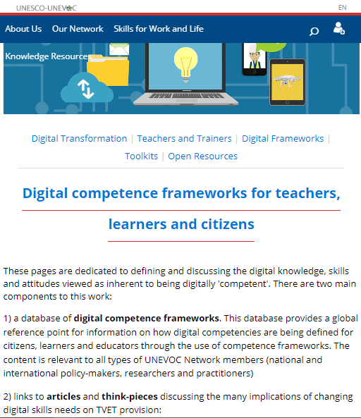 cristobalcobo's tweet photo. Discover the ultimate tool for Teachers, Learners, and Citizens to boost Digital Competence

A great #DigitalSkills repository developed by @UNEVOC 

https://t.co/7WFmvVzLeT https://t.co/zbFIPxSUBy