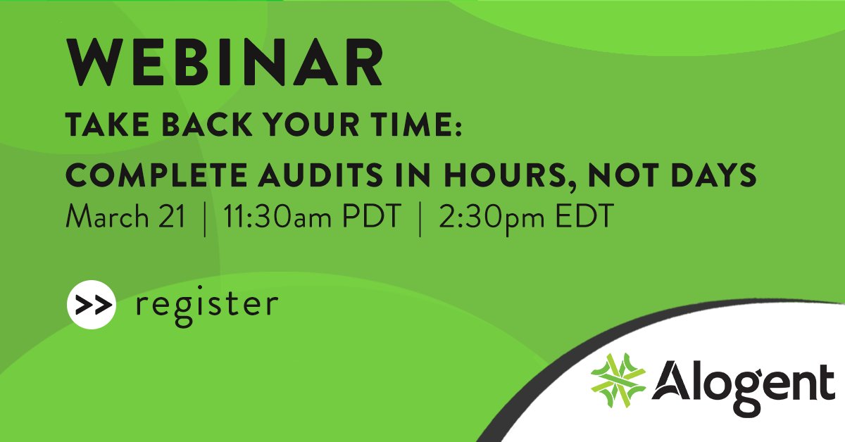 alogentcorp's tweet image. Join us for a 30-minute webinar on March 21 and ensure audit readiness in hours, not days. Register here &amp;gt;&amp;gt; bit.ly/423EjDB

#webinar #banking #banks #creditunions #bankingaudits #accuaccount
