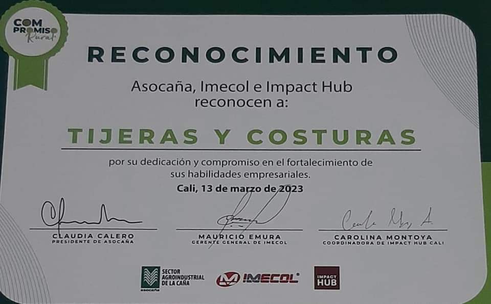 🇨🇴 | El grupo "Tijeras y Costuras", integrado por mujeres campesinas de #Tuluá, Valle del Cauca, continúan obteniendo resultados de la agenda de incidencia que elaboraron en el marco del proyecto #TerritoriosEnDiálogo 🧵