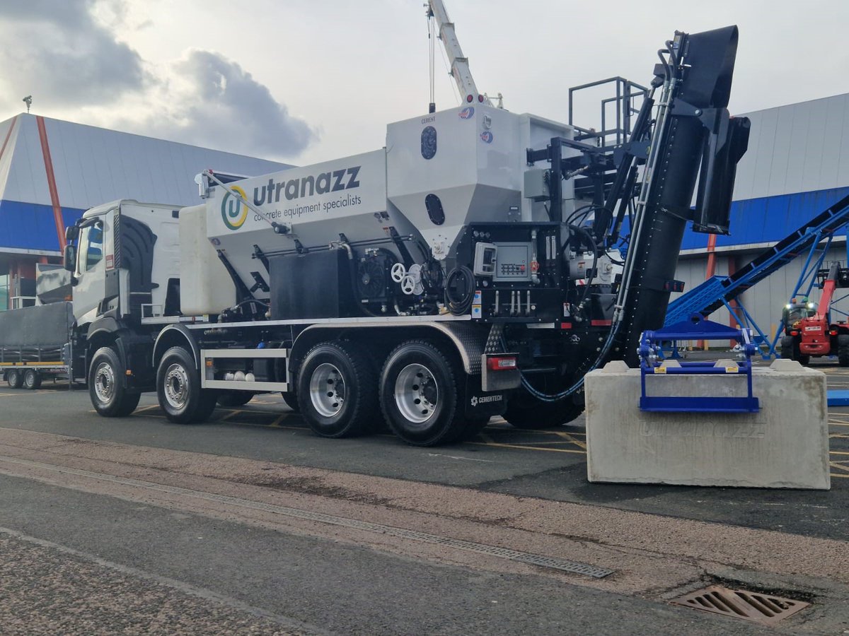 We're super excited for The UK Concrete Show tomorrow! We’ll be showing two of our best-selling Concrete Pumps for city centres and confined sites on Stand 186. Keep an eye-out for our new low-cost Volumetric Mixer in the outdoor area – Stand OS3! We can’t wait to see you!