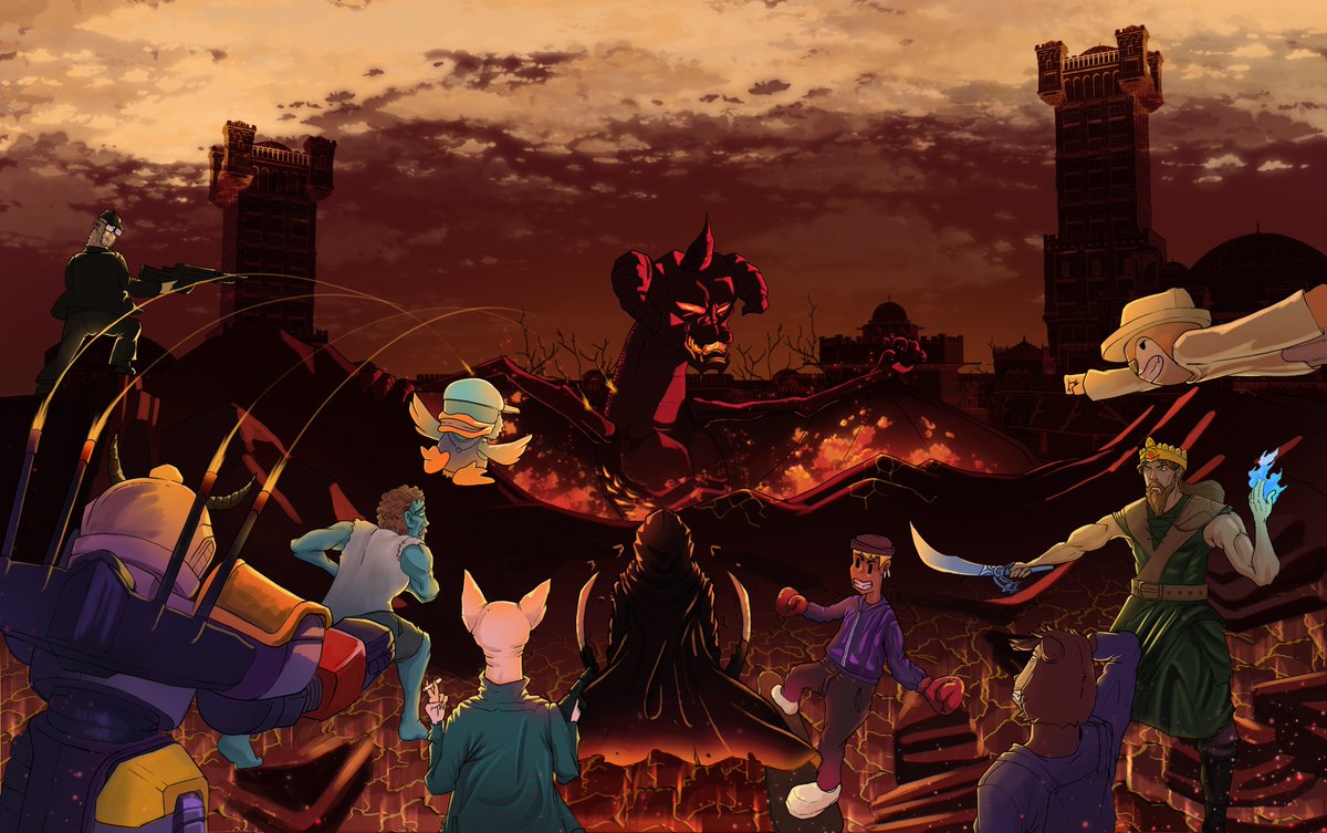 "The Battle of SABALF rages on! Who will emerge victorious in this thrilling new comic book?"

Coming soon on bit.ly/406eK2J

Danav Multiverse will feature: <a href="/CetsOnCreck/">CetsOnCreck is now CETS</a> <a href="/BlocksmithLabs/">Blocksmith Labs</a> <a href="/TaiyoRobotics/">Taiyo Robotics《TYR》</a> @THELILYNFT <a href="/okaybears/">Okay Bears</a> <a href="/DeGodsNFT/">DeGods</a> <a href="/SolanaMBS/">Solana Monkey Business</a> <a href="/FamousFoxFed/">Famous Fox Federation 🦊🟠</a> and more..