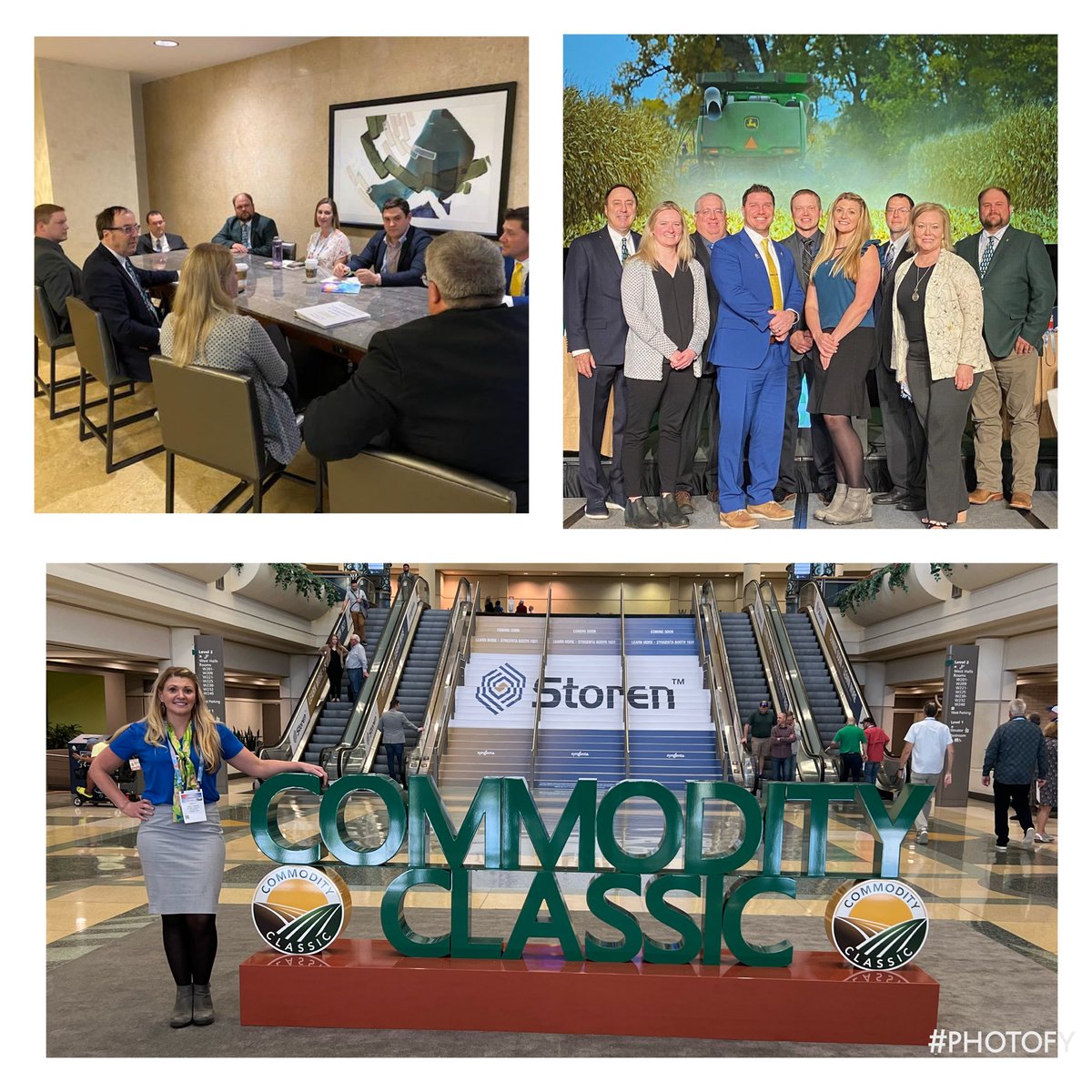 Holly_NDCorn's tweet photo. Big Meetings last week during Corn Congress with @NationalCorn at #Classic23. @NDCornGrowers are focused on several policy areas and are working together to advocate for farmers in the Peace Garden State. https://t.co/kJnu4GrVQA