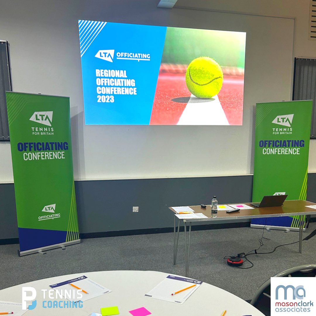 PB_tennis's tweet photo. Great day at the LTA officiating conference 😊🎾

@LTACompetitions 

#tennis #coach #official #play #sport #network #referee #competition https://t.co/eSmNibDH8v
