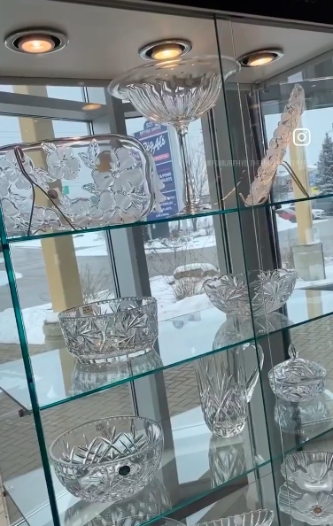 PDMurphys's tweet image. Look how cute our crystal looks against the snow!!