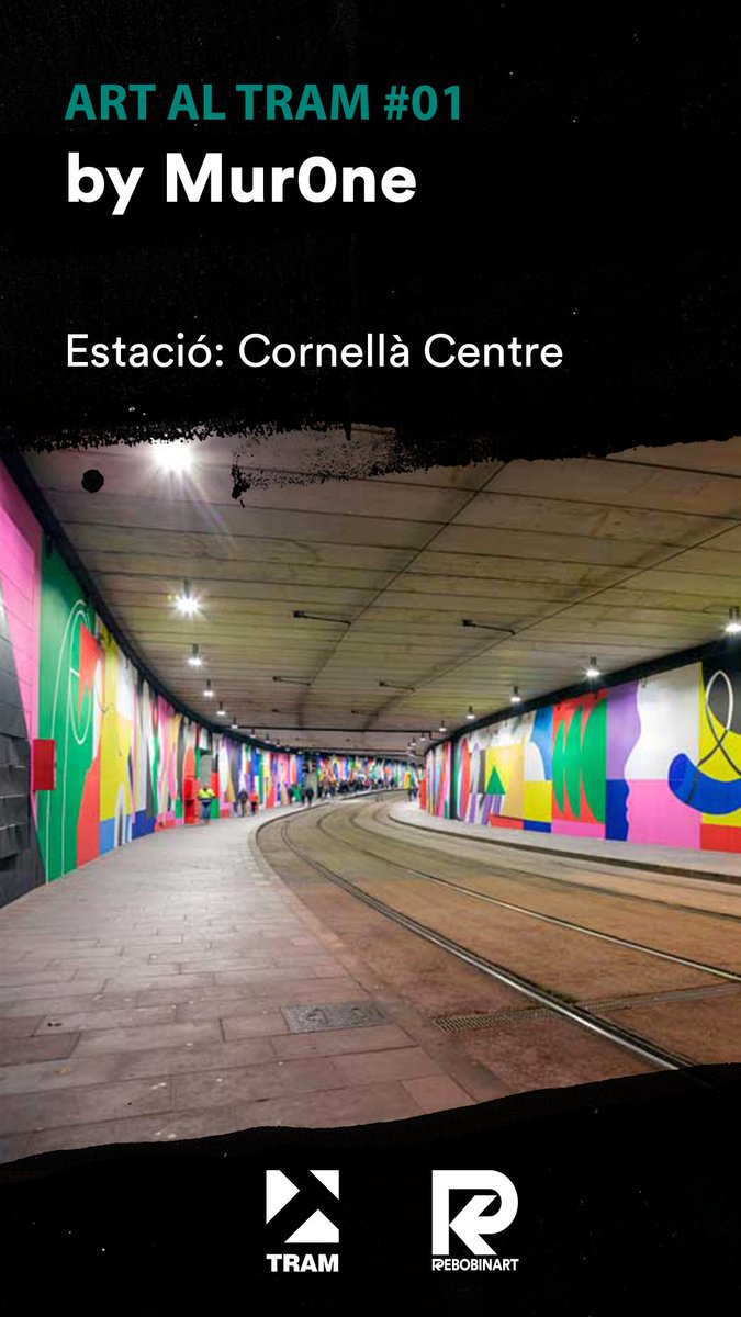 rebobinart's tweet photo. La darrera intervenció d'#ArtalTRAM ja està en marxa!

L'artista multidisciplinar Kenor transformarà la parada Espronceda de @TRAM_Barcelona en una de les seves obres abstractes amb la finalitat de revitalitzar l'espai i generar una experiència única als usuaris! https://t.co/FDgNQnqviR
