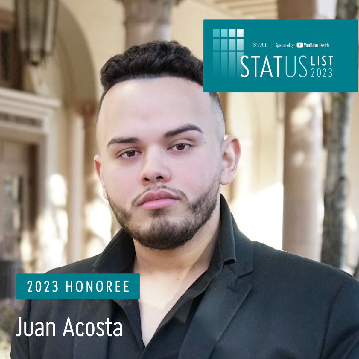 Honored to share that I've been named one of this year’s #STATUSList honorees + recognized amongst the ultimate list of leaders in health, medicine, and science. Thank you @statnews for this recognition! I cannot wait to celebrate with the other 45 honorees in Boston. 🥹❤️🇲🇽🏳️‍🌈