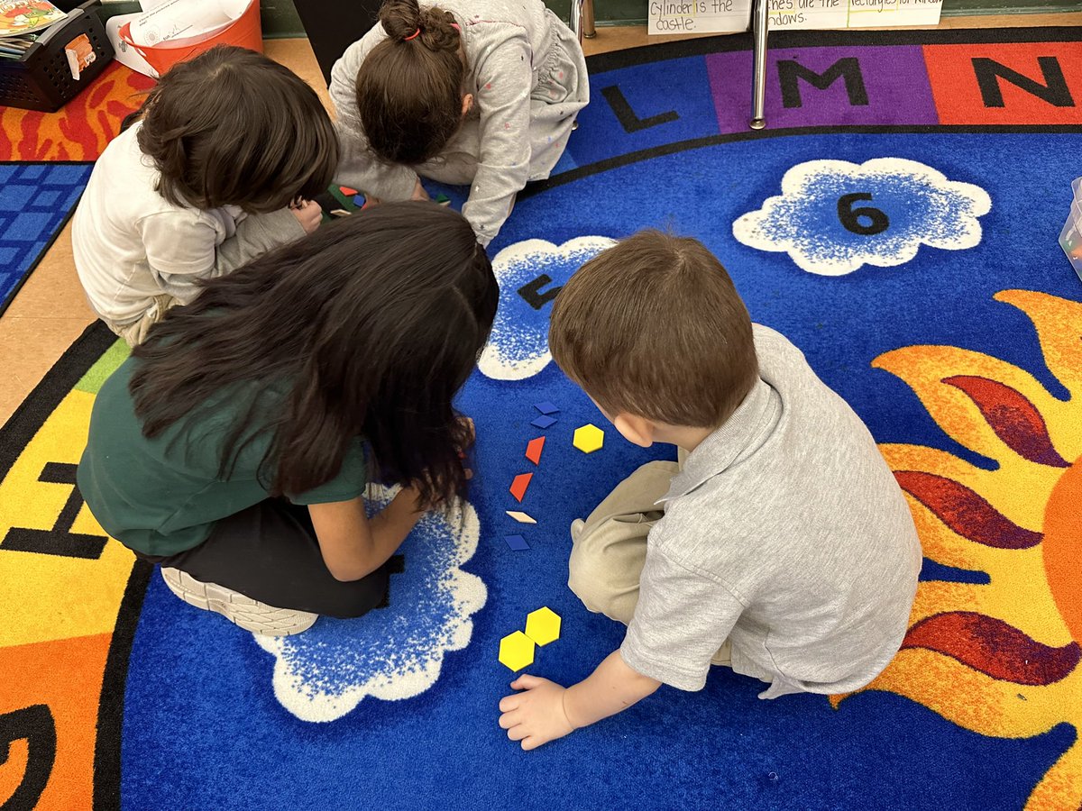 LaurenToffel's tweet photo. Working hard on creating pattern walls! We set the timer and created AB and ABB patterns while working together in teams. Conversations, team work and strategies were made! Fist pumps were shared for great team work! #rm206 #jmfeclc #TogetherWeCan https://t.co/nqwzf0ciKD
