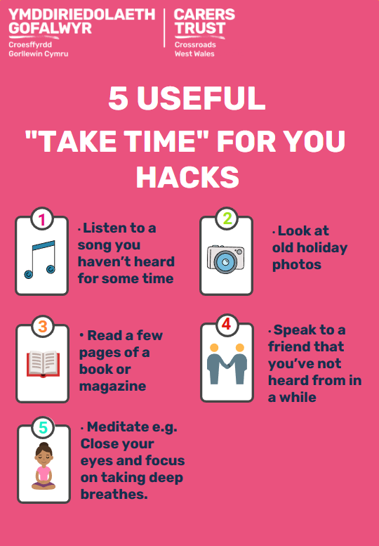 This years #youngcarersactionday the theme is "Make Time" here are some useful tips to take time for youself #youngcarer #youngadultcarer #maketime  <a href="/CarersTrustWal/">Carers Trust Wales</a> <a href="/CarersTrust/">Carers Trust</a>