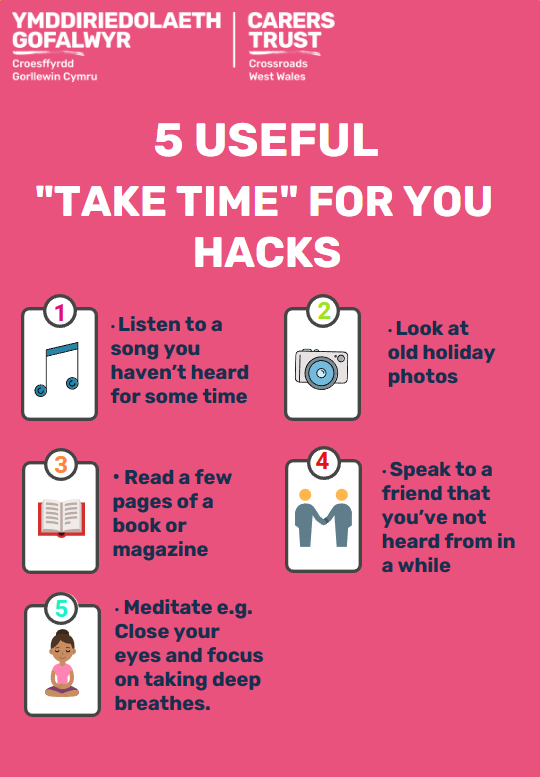 This years #youngcarersactionday the theme is 'Make Time' here are some useful tips to take time for youself #youngcarer #youngadultcarer #maketime  @CarersTrustWal @CarersTrust