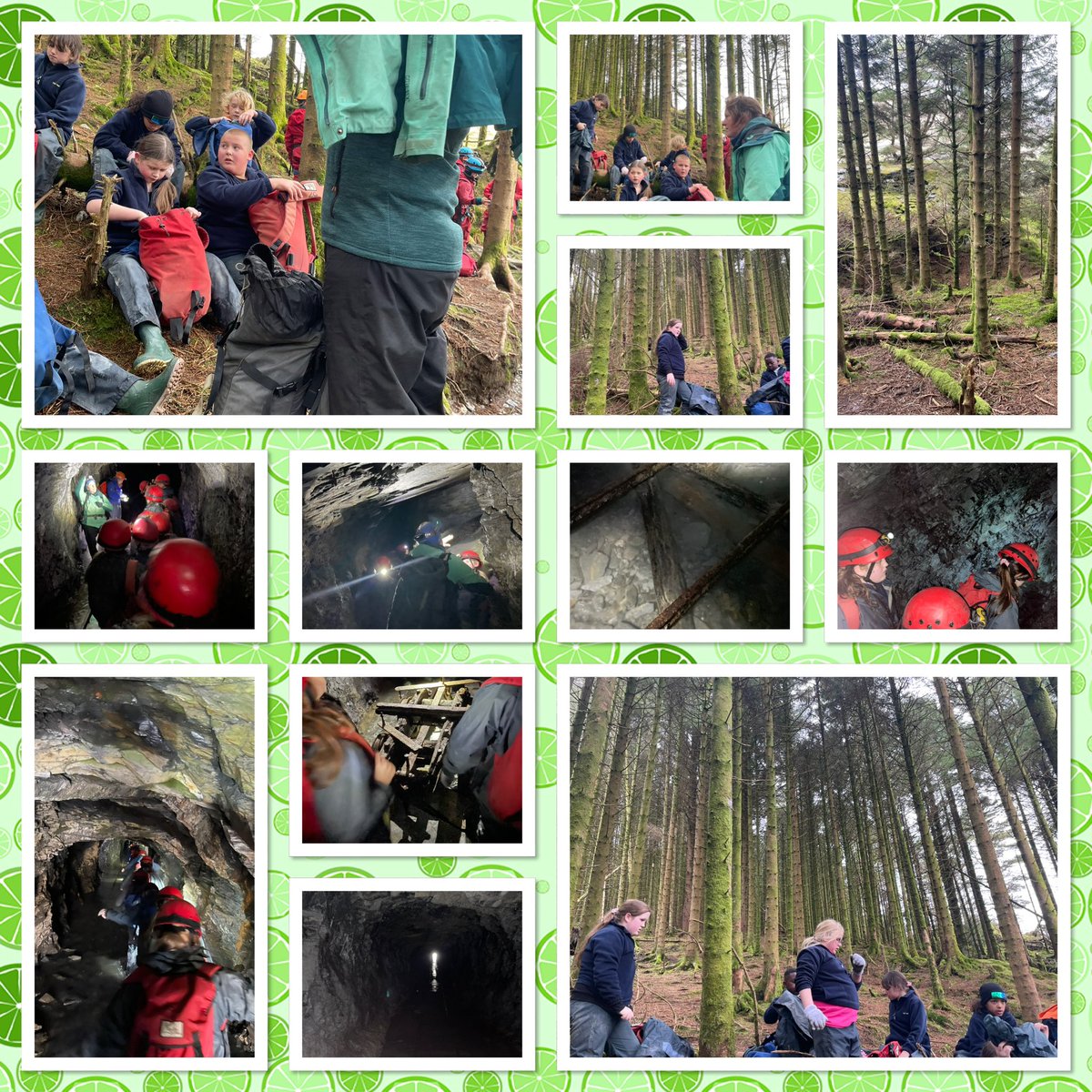 SwantonSarah's tweet photo. Group 3 went to the mines today. It was physically challenging but we smashed it. Very proud of each and everyone of our group at Lledr Hall @BartonMossCPS @woolley_mrs #overcomingourfears https://t.co/O27iNXfLTp