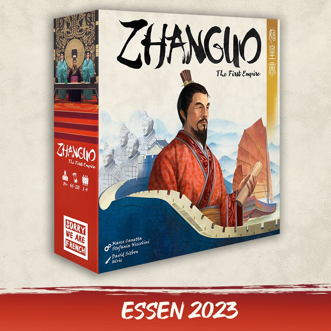 srywearefr's tweet photo. Nous sommes heureux de vous annoncer l'arrivée prochaine de Zhanguo  The First Empire chez SWAF ! 

We are proud to announce the upcoming release of Zhanguo The First Empire by SWAF! 

Designers  Marco Canetta and Stefania Niccolini
Artists : David Sitbon and Ulric https://t.co/9Zb4gKVS7Y