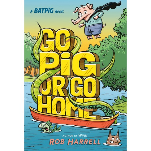 mcpl1965's tweet image. In this epic graphic novel featuring the world's most heroic super-swine, Batpig's fame is growing . . . and so are the supervillains he's facing at school and camp... #JuvenileFiction #RobHarrell #LibrariesAreAwesome