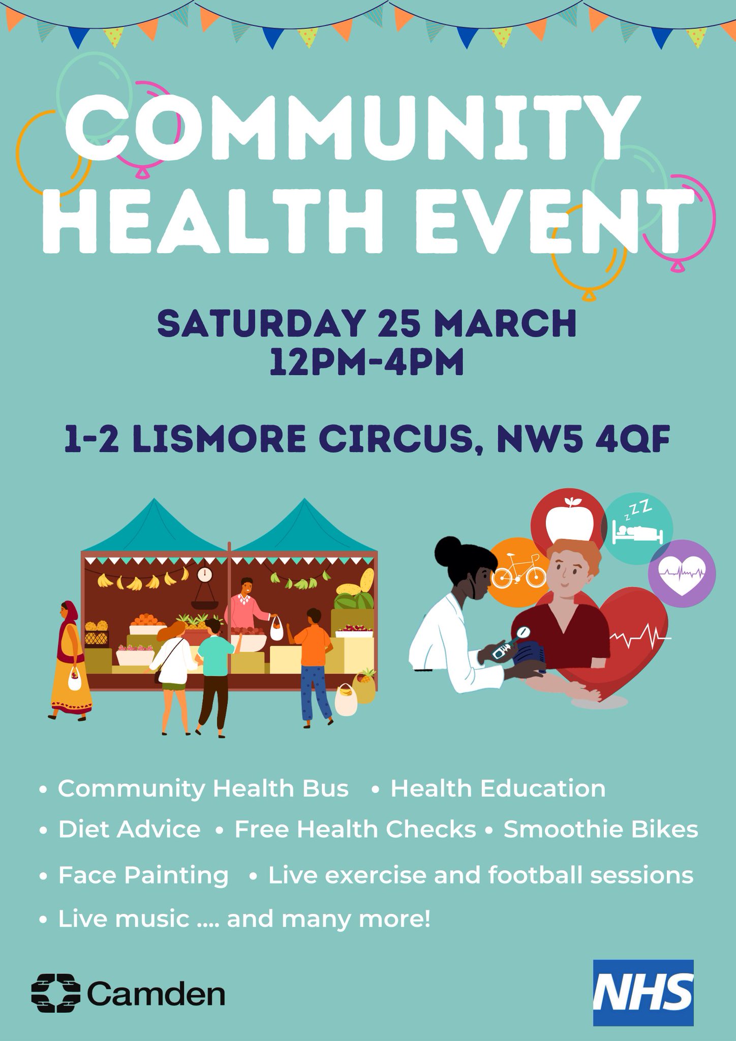 Camden Council on Twitter "We’re hosting a FREE Community Health event on Saturday 25 March