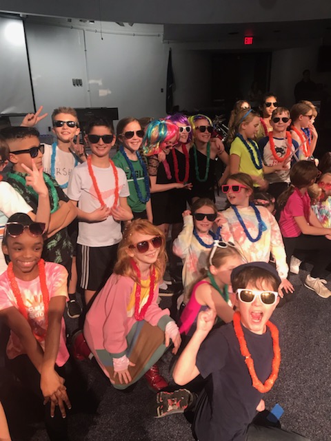 Here are pictures of our 3rd and 4th graders who participated in their talent show.
