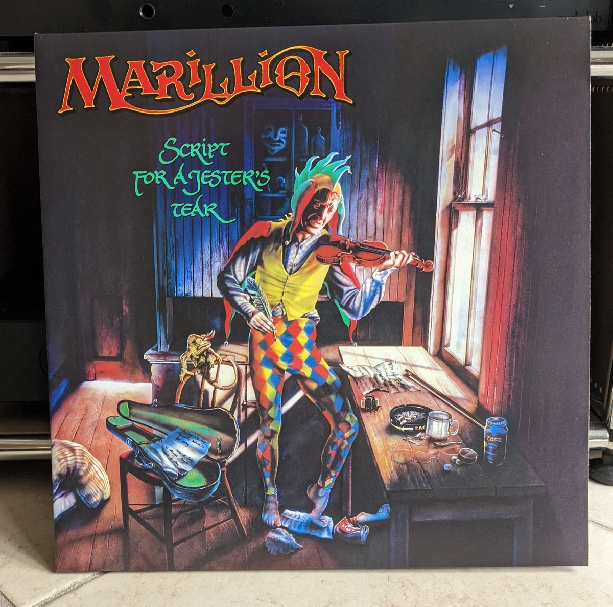 etherlink3's tweet image. Heute 40 Jahre alt. 
#marillion
#scriptforajesterstear
#vinylcollection