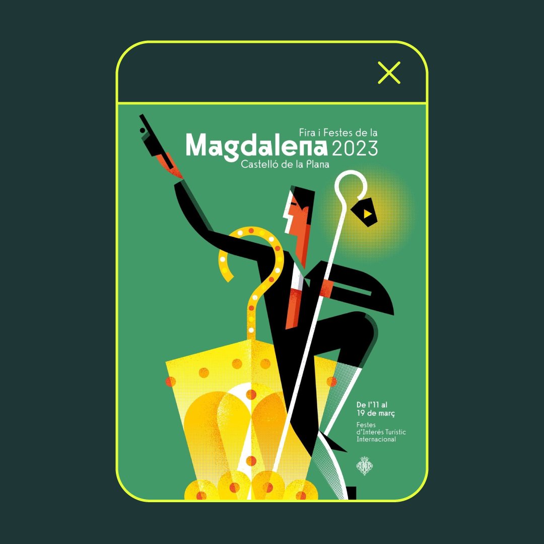 Aquests dies són les Festes de la Magdalena i #Castelló ja gaudeix de les seues gaiates, despertaes, mascletaes, desfilades, correfocs, concursos... 

Una infinitat d'actes que tindran el seu colofó el dia 19 de març.

Vítol!🎉

#aprooptelecom #lesnostrestradicions #magdalena2023