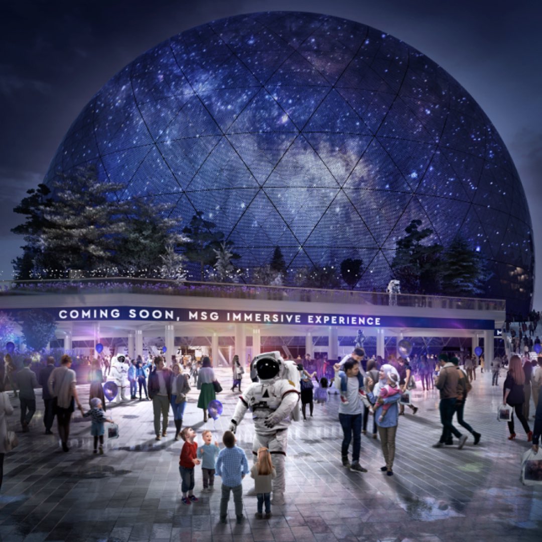 livelyagency's tweet photo. At Lively, we know innovation transforms experiences 🔮 That's what the MSG Sphere &amp; New Mukaab LED screens offer 🌟 More than just a display, they immerse audiences in a cinematic experience. 🎥✨ For brands, this means deeper connections &amp; lasting memories. Check them out! https://t.co/LytYCiFeFp