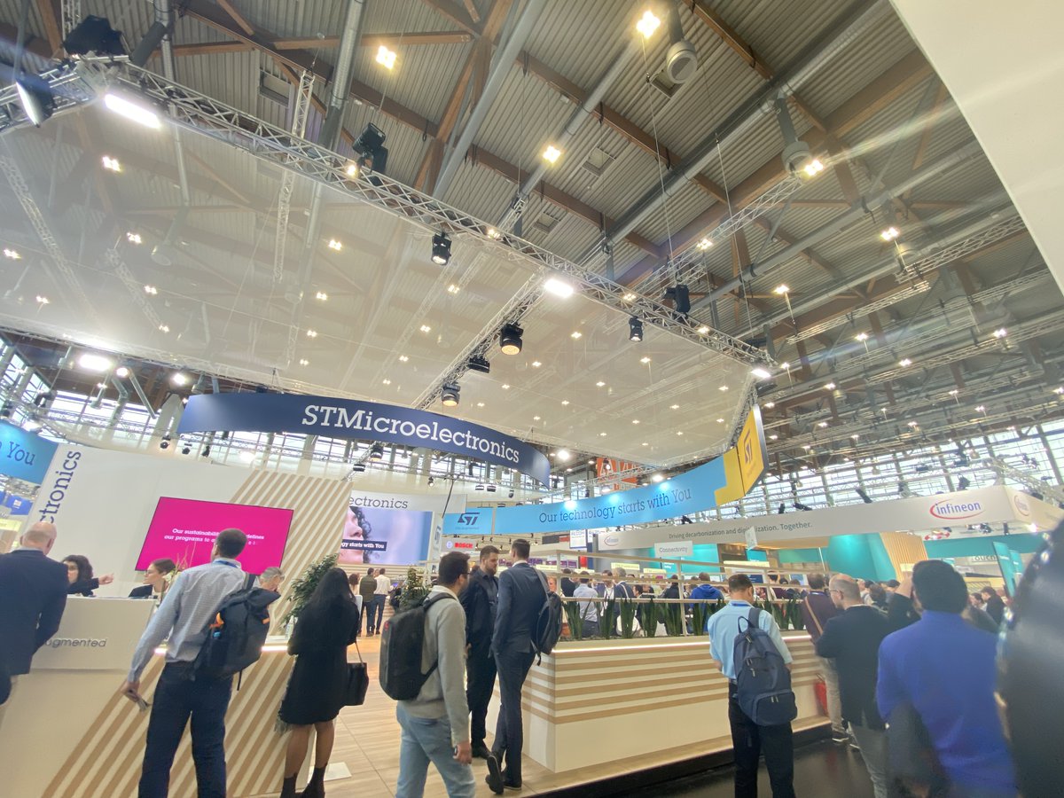 Publitek's tweet image. There are a lot of amazing live demos at the @ST_World booth at #ew23!

Whether you&apos;re interested in learning more about #EmbeddedSecurity, #SmartDriving, sensing, power management or analogue solutions, STMicroelectronics has you covered!

Discover more in Hall 4A, Booth 148!