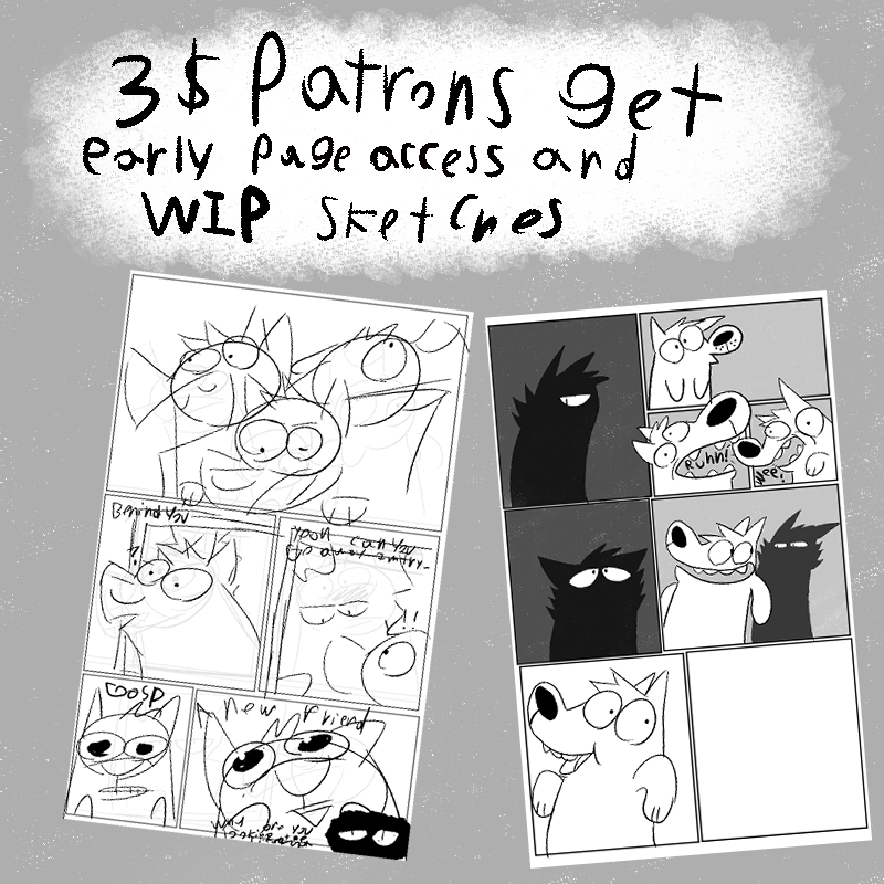 Bonehead_comic's tweet photo. BONEHEAD NOW HAS A PATREON!!!

Come join for epic rewards, and constant sketches and updates!  Get your OC doodled, see funny concept arts, and early access and WIP updates to the comic~

https://t.co/1EWDXlSBd5 https://t.co/0Rv1FywMUM