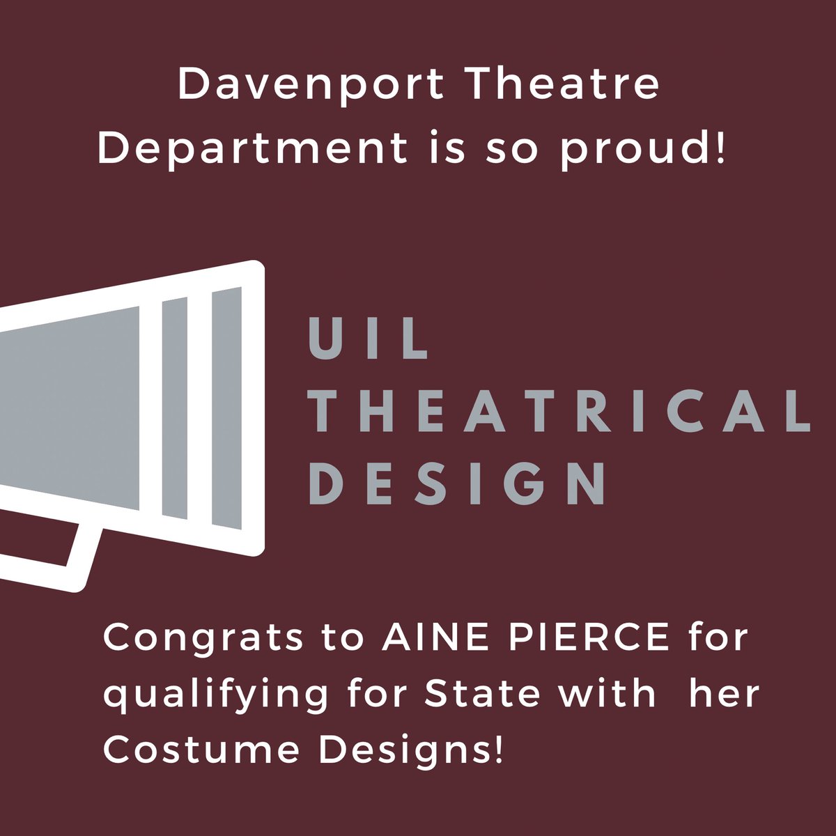 Davenport HS Pack Theatre tweet media