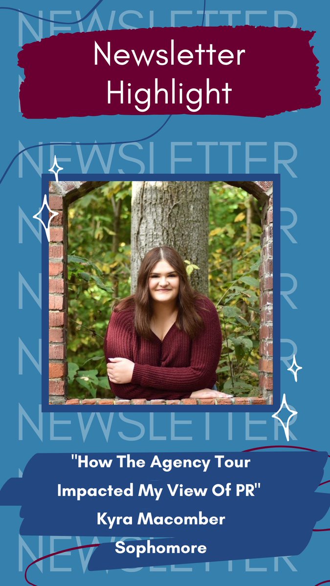 CMUPRSSA's tweet photo. Don’t miss this month’s PRofile Newsletter! Stay updated with reminders and new information.
Link in bio!
#cmuprssa #prpros https://t.co/TEsyP7ZZzg
