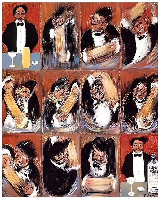 GUY BUFFET, The Making of the Great Martini, 2000.