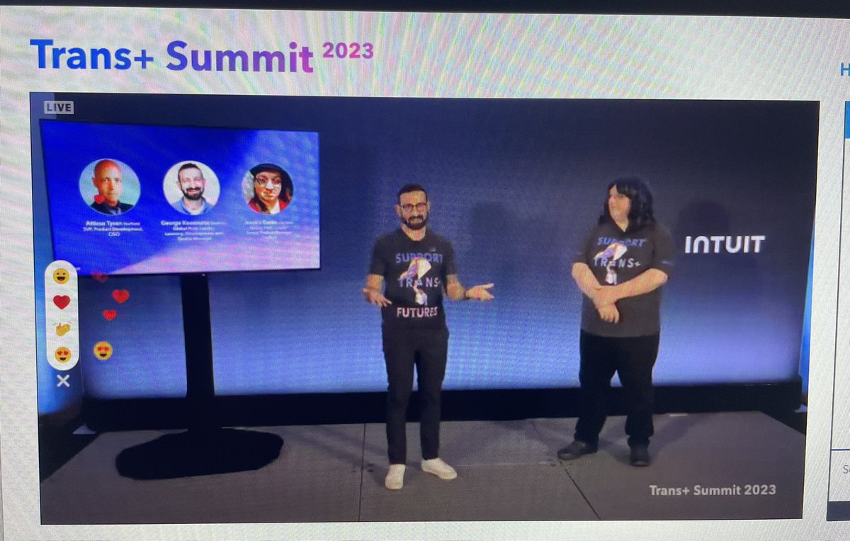 4th <a href="/Intuit/">Intuit</a> Trans Summit kicking off.  Love investing this time to listen, learn, support &amp; with an open heart, mind consider how to move from allyship to advocacy!