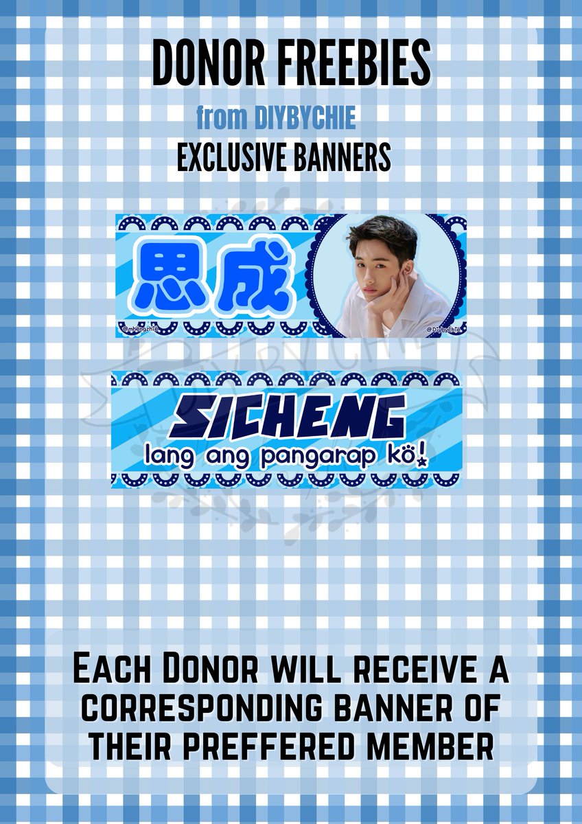DIYbyChie's tweet photo. DIYBYCHIE #WayV_Phantom_in_Manila GA
special gift to donors
Exclusive member banners
#Winwin
(these are the chosen members of the donors)
Masterlist > https://t.co/00FBXJf039
thank you for trusting me 😊 https://t.co/Gsyu3M1jkZ