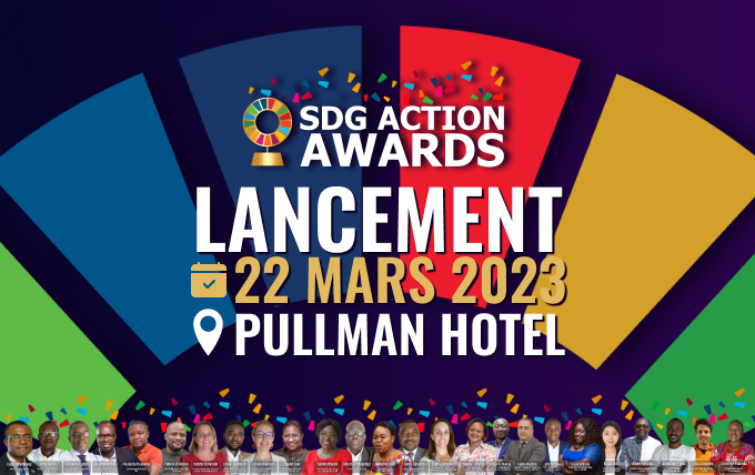 JERODDRDC's tweet photo. Les prix des #sdgactionawards 2023 récompensent et accompagnent techniquement et financièrement les initiatives des #JERODD qui montrent à quoi pourrait ressembler le progrès et le développement à l’ère de la technologie.
Mercredi 22 mars 2023 au Pullman Grand Hôtel - Kinshasa. https://t.co/dwBgrPayZn