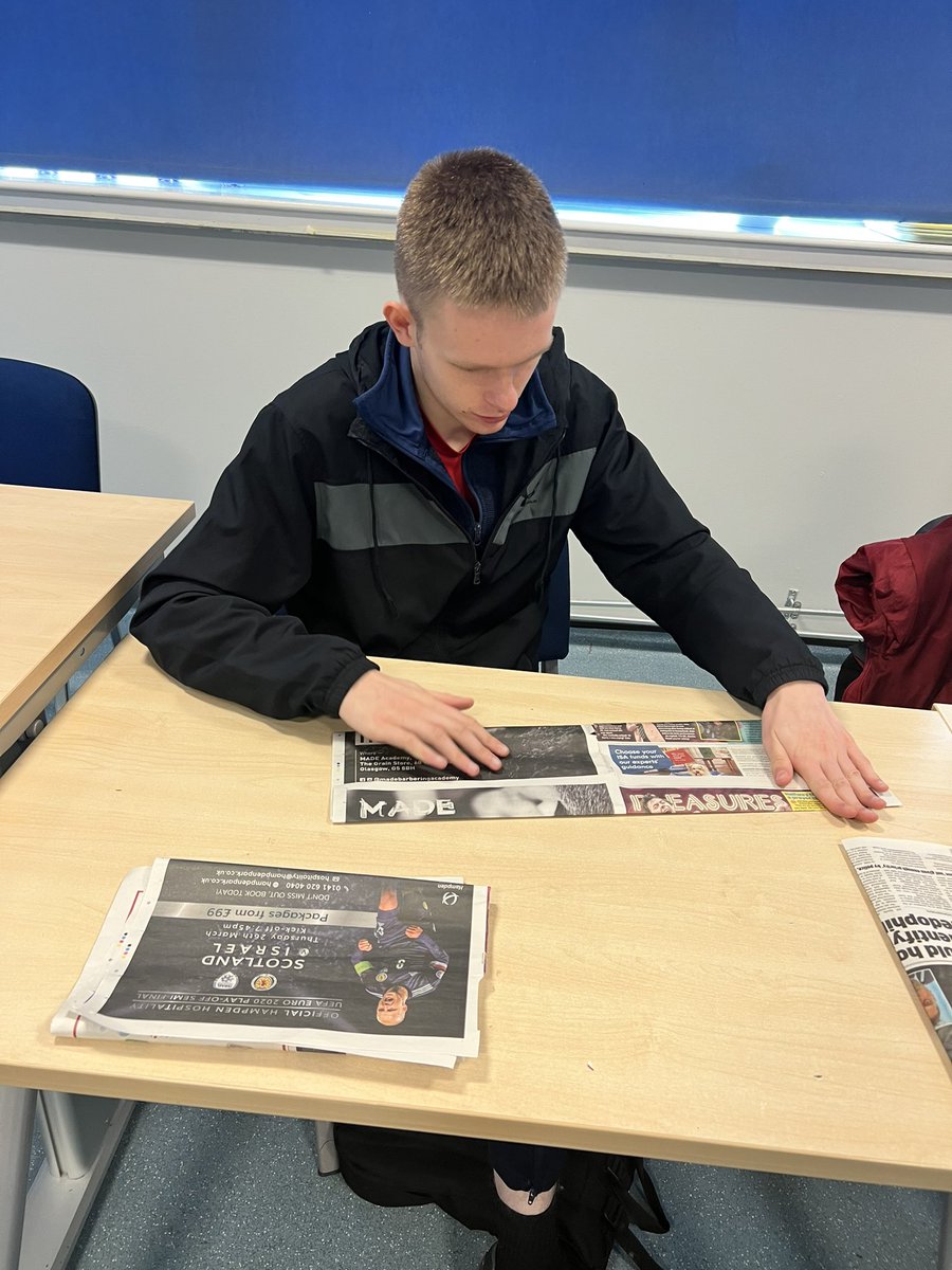 Community students have been preparing for @RHSBloom’s Big Seed Sow by making plant pots from recycled newspaper. Look out for more details about the wonderful event students will be hosting. #RHSBigSeedSow