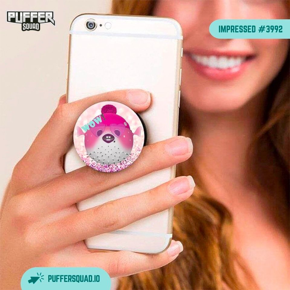 Take your photos in a fun pufferized way! Check out this puffer pop-socket 📱
-
-
Featuring: Impressed Puffer #3992

#PufferSquad #cute #brand #stickers #toys #ecommerce #marketplace #digitalart #FuguNation #friends #fun #marketing #popsocket #phone #trendy