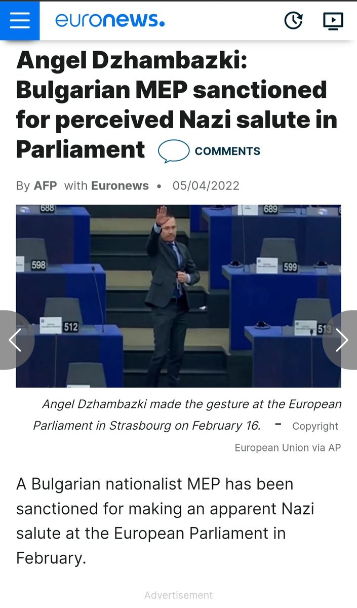 shukuranar's tweet photo. @djambazki Mr.Dzhambazki,
Did European Armenian Federation of Justice and Democracy #EAFJD compensate 2000 EUR 💶 that you were ordered to pay as a fine for giving Sieg Heil salute? https://t.co/XTZC1aRhsT