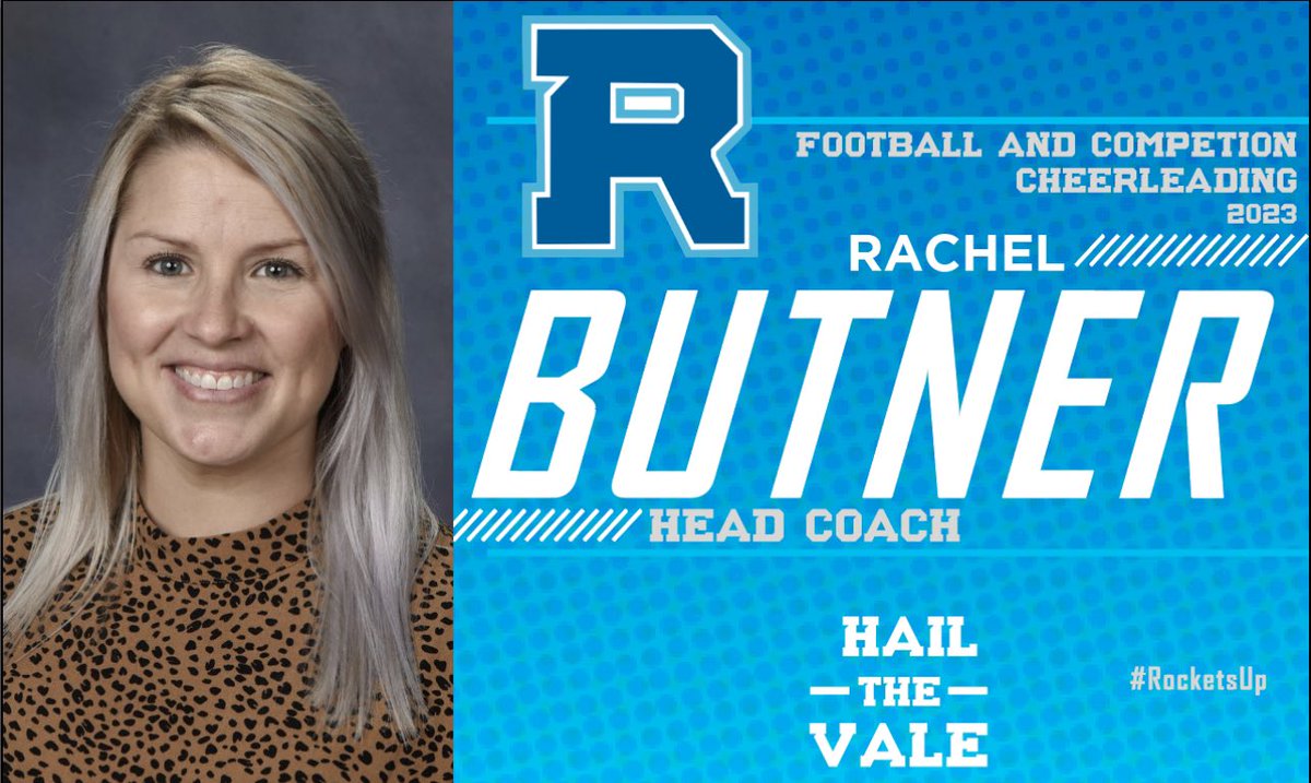 RockvaleHS_Ath's tweet image. Rockvale High School is excited to announce Coach Rachel Butner as the next head coach of the Rockvale High football and competition team! #RocketsUp @RockvaleHigh_TN