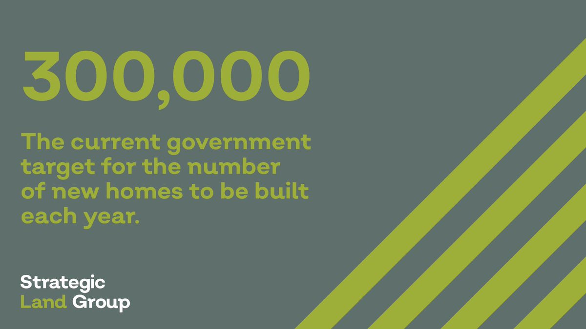 Paul_SLG's tweet image. How many new homes do we really need? 🏘️
The proposed changes to the NPPF have prompted lots of debate about their impact on meeting the government’s target of 300,000 new homes per year.
And is that even the right number in the first place?
A thread 🧵, with graphs. 📊 🥰